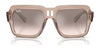 Ray-Ban MAGELLAN RB4408 Sunglasses | Size 54 / Black №667771 / Dark Green (3N 14.3%)