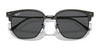 Ray-Ban NEW CLUBMASTER RB4416 Sunglasses / Black On Gold №601/31 / Green (3N 13.2%) / Size 51
