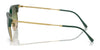 Ray-Ban NEW CLUBMASTER RB4416 Sunglasses / Black On Gold №601/31 / Green (3N 13.2%) / Size 51