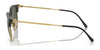 Ray-Ban NEW CLUBMASTER RB4416F Sunglasses | Size 55 / Black On Gold №601/31 / Green (3N 13.2%)