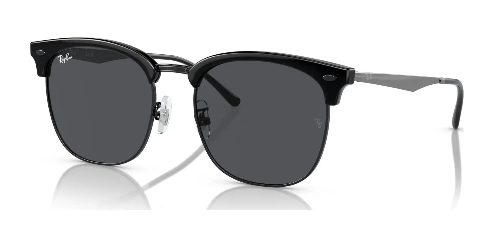 Ray-Ban RB4418D Sunglasses Black On Black / Dark Grey