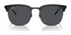 Ray-Ban RB4418D Sunglasses | Size 56 / Black On Black №673487 / Dark Grey (3N 9.3%)