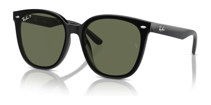 Ray-Ban RB4423D Sunglasses Black / Dark Green (Polarized)