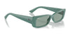 Ray-Ban TERU RB4425 Sunglasses | Size 54 / Algae Green №676282 / Petrol Green (2N 26.4%)