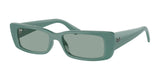 Ray-Ban TERU RB4425F Sunglasses Algae Green / Petrol Green