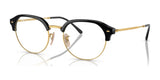 Ray-Ban RB4429 Eyeglasses Black On Gold / Clear / Grey (Photochromic)