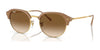 Ray-Ban RB4429 Sunglasses / Beige On Gold №672151 / Light Brown (2N 30.5%) / Size 53