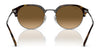 Ray-Ban RB4429 Sunglasses / Black On Gold №601/31 / Green (3N 13.2%) / Size 53