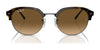 Ray-Ban RB4429 Sunglasses / Black On Gold №601/31 / Green (3N 13.2%) / Size 53