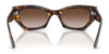 Ray-Ban ZENA RB4430 Sunglasses / Black №667787 / Dark Grey (3N 10.1%) / Size 49