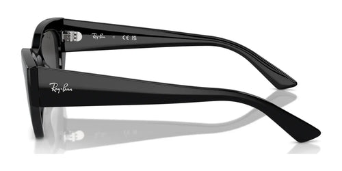 Ray-Ban ZENA RB4430 Sunglasses / Black №667787 / Dark Grey (3N 10.1%) / Size 49