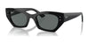 Ray-Ban ZENA RB4430F Sunglasses | Size 52 / Black №667781 / Dark Grey (Polarized) (3P 10%)
