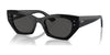 Ray-Ban ZENA RB4430F Sunglasses | Size 52 / Black №667787 / Dark Grey (3N 10.1%)