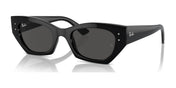 Ray-Ban ZENA RB4430F Sunglasses | Size 52 / Black №667787 / Dark Grey (3N 10.1%)