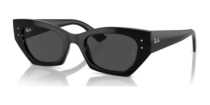 Ray-Ban ZENA RB4430F Sunglasses | Size 52 / Black №667787 / Dark Grey (3N 10.1%)