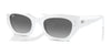 Ray-Ban ZENA RB4430F Sunglasses | Size 52 / White Snow №675911 / Grey (2N 29.2%)