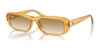 Ray-Ban RB4436D Sunglasses | Size 55 / Transparent Yellow №668213 / Clear Light Brown (1N 54.6%)