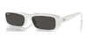 Ray-Ban RB4436D Sunglasses | Size 55 / White №677287 / Dark Grey (3N 10.1%)