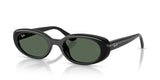 Ray-Ban RB4441D Sunglasses Black / Dark Green