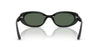 Ray-Ban RB4441D Sunglasses | Size 53 / Black №667771 / Dark Green (3N 14.3%)