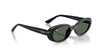 Ray-Ban RB4441D Sunglasses | Size 53 / Black №667771 / Dark Green (3N 14.3%)