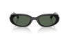 Ray-Ban RB4441D Sunglasses | Size 53 / Black №667771 / Dark Green (3N 14.3%)