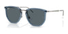Ray-Ban RB4451 Sunglasses / Transparent Blue №6803R5 / Blue (3N 10.7%) / Size 50
