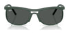 Ray-Ban RB4452 Sunglasses / Sand Black №601S71 / Dark Green (3N 14.0%) / Size 56
