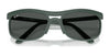 Ray-Ban RB4452 Sunglasses / Sand Black №601S71 / Dark Green (3N 14.0%) / Size 56