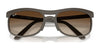 Ray-Ban RB4452 Sunglasses / Sand Black №601S71 / Dark Green (3N 14.0%) / Size 56