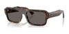 Ray-Ban FLACKO RB4454 Sunglasses / Havana №1359B1 / Dark Grey (3N 15.30%) / Size 53