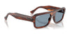 Ray-Ban FLACKO RB4454 Sunglasses / Black №667731 / Green (3N 13.2%) / Size 53