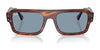 Ray-Ban LUKAS RB4454 Sunglasses / Black №667731 / Green (3N 13.2%) / Size 53