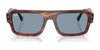 Ray-Ban FLACKO RB4454 Sunglasses / Black №667731 / Green (3N 13.2%) / Size 53