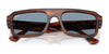 Ray-Ban LUKAS RB4454 Sunglasses / Black №667731 / Green (3N 13.2%) / Size 53