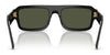 Ray-Ban LUKAS RB4454 Sunglasses / Black №667731 / Green (3N 13.2%) / Size 53