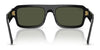 Ray-Ban FLACKO RB4454 Sunglasses / Black №667731 / Green (3N 13.2%) / Size 53
