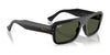 Ray-Ban LUKAS RB4454 Sunglasses / Black №667731 / Green (3N 13.2%) / Size 53