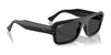 Ray-Ban FLACKO RB4454 Sunglasses / Black №667731 / Green (3N 13.2%) / Size 53