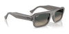 Ray-Ban LUKAS RB4454 Sunglasses / Black №667731 / Green (3N 13.2%) / Size 53