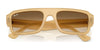 Ray-Ban FLACKO RB4454 Sunglasses / Black №667731 / Green (3N 13.2%) / Size 53