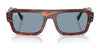 Ray-Ban LUKAS RB4454F Sunglasses | Size 53 / Black №667731 / Green (3N 13.2%)