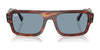 Ray-Ban FLACKO RB4454F Sunglasses | Size 53 / Black №667731 / Green (3N 13.2%)