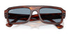 Ray-Ban LUKAS RB4454F Sunglasses | Size 53 / Black №667731 / Green (3N 13.2%)