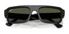 Ray-Ban LUKAS RB4454F Sunglasses | Size 53 / Black №667731 / Green (3N 13.2%)