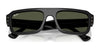 Ray-Ban FLACKO RB4454F Sunglasses | Size 53 / Black №667731 / Green (3N 13.2%)