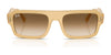 Ray-Ban LUKAS RB4454F Sunglasses | Size 53 / Black №667731 / Green (3N 13.2%)
