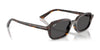 Ray-Ban ZURI RB4455 Sunglasses / Rosty Brown №680980 / Blue (2N 36.6%) / Size 49