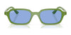 Ray-Ban ZURI RB4455 Sunglasses / Rosty Brown №680980 / Blue (2N 36.6%) / Size 49
