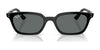 Ray-Ban ZAYA RB4456 Sunglasses / Cloudy Natural Pink №681182 / Dark Green (2N 19.6%) / Size 50